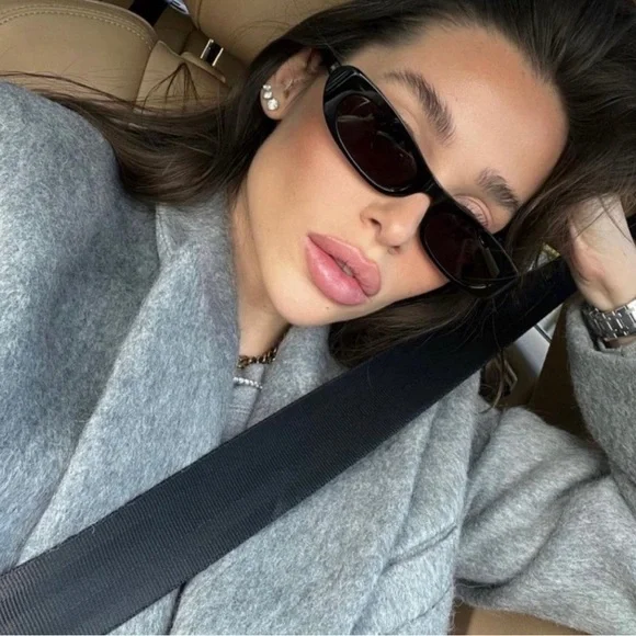 NEW SAINT LAURENT SHADE SL557 NEW SAIMT LAURENT SHADE SL 557 001 Saint Laurent SL 557 Shade 001 Black Sunglasses - eye-oo.com main image 4